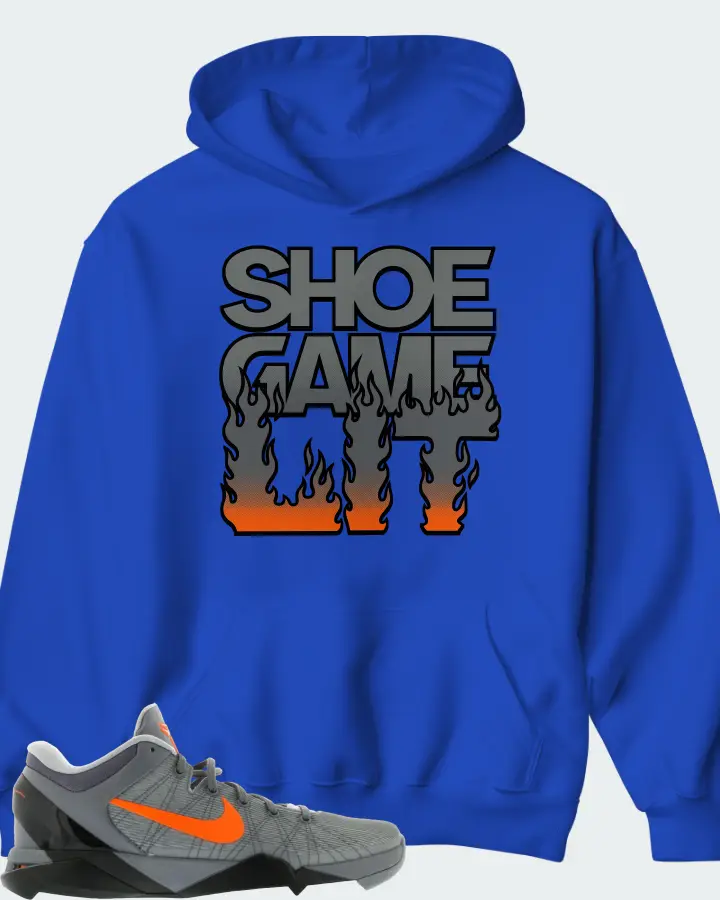 Hoodie in Royal Blue