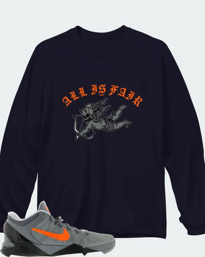 Long Sleeve T-Shirt in Navy