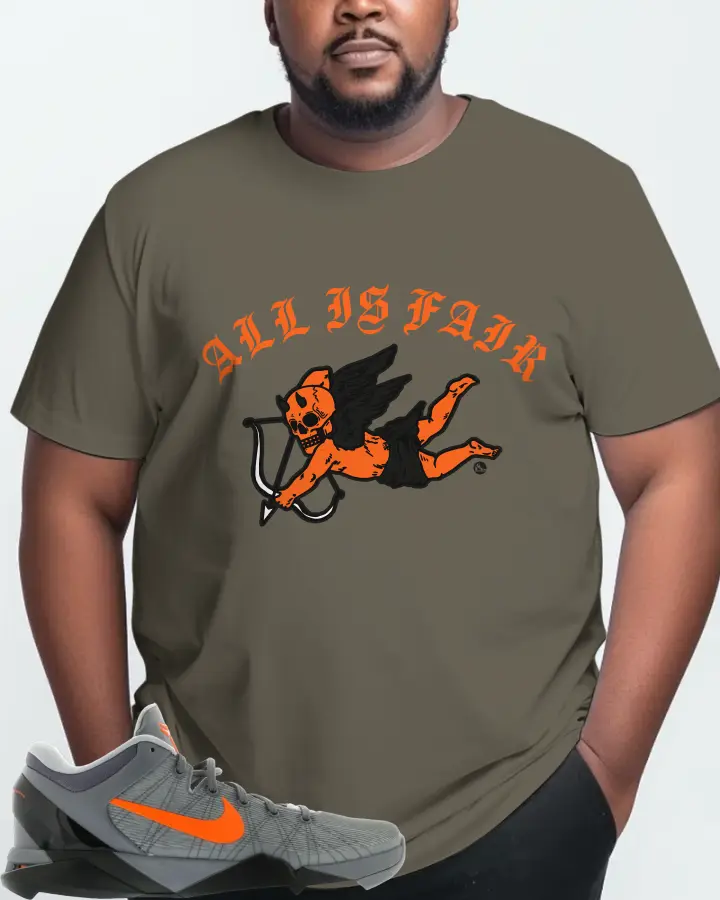 Nike Kobe 7 Sneaker Matching Army T-Shirt (All Is Fair) - View 10