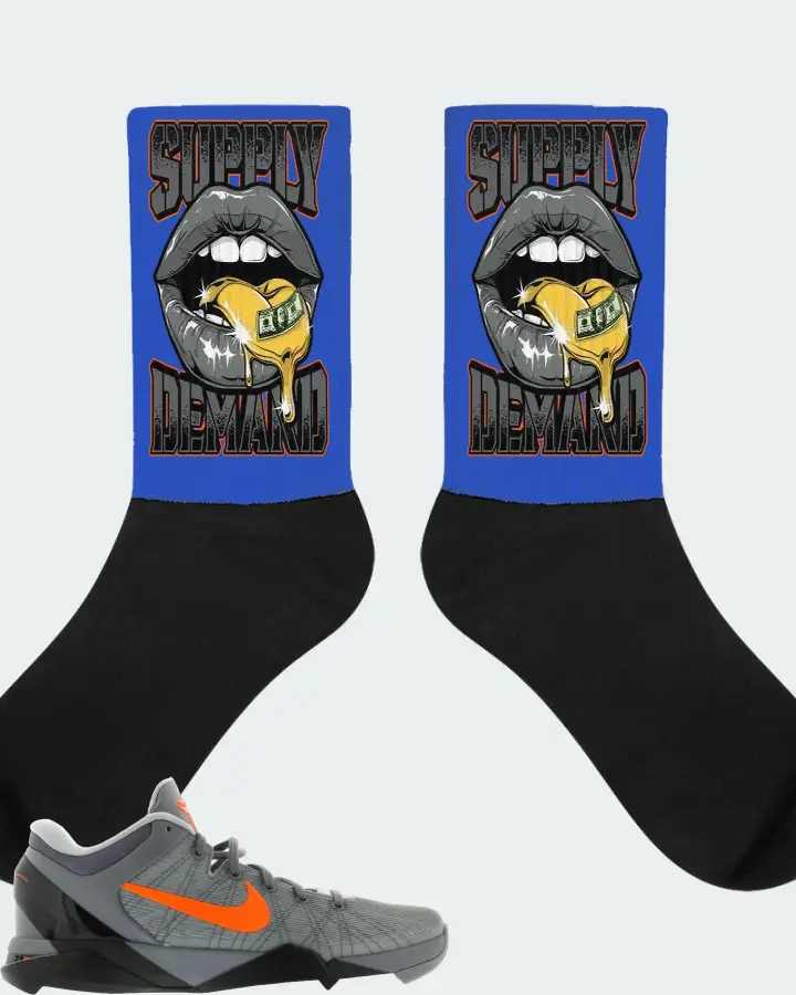 Socks in Royal Blue