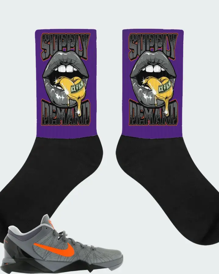 Socks in Purple