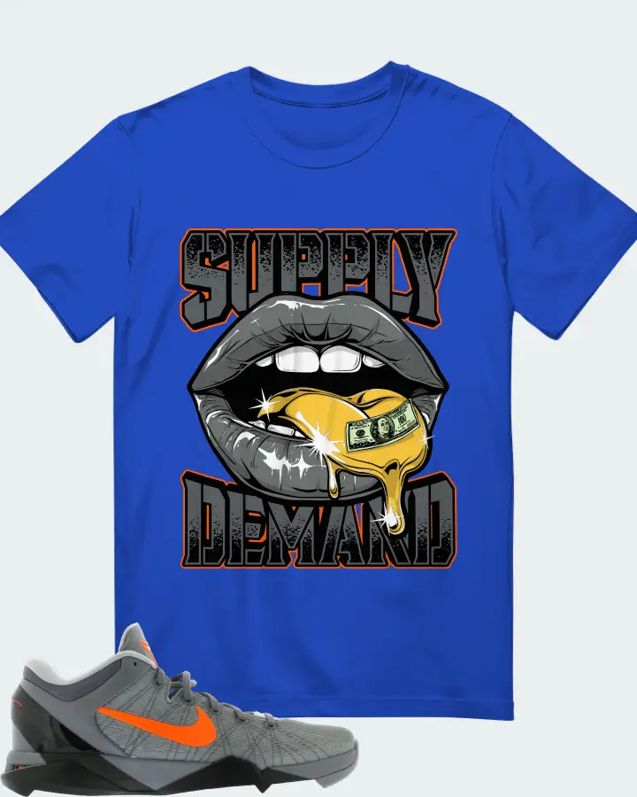 T-Shirt in Royal Blue