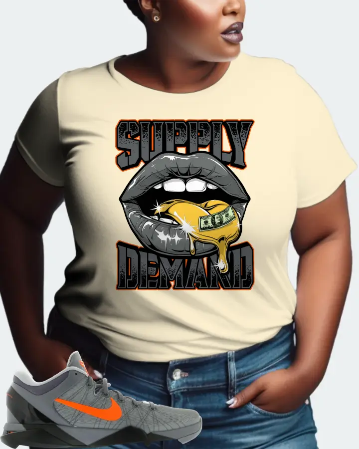 Nike Kobe 7 Sneaker Matching Natural T-Shirt (Supply Demand) - View 9
