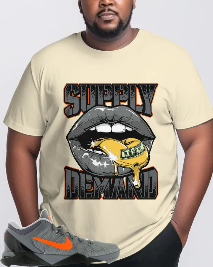 Nike Kobe 7 Sneaker Matching Natural T-Shirt (Supply Demand) - View 10