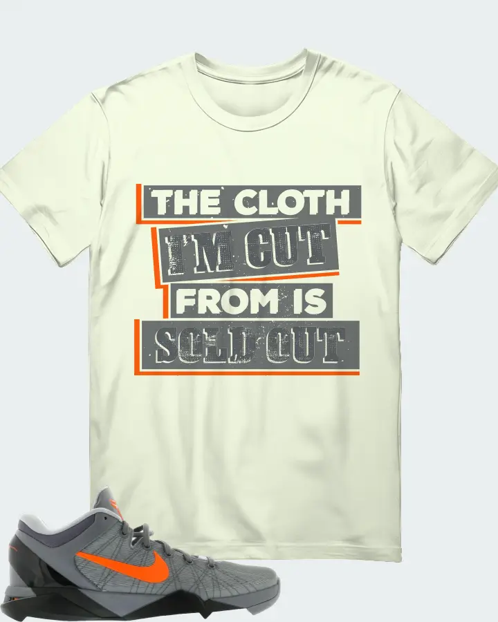 Nike Kobe 7 Sneaker Matching Citron Gildan T-Shirt - The Cloth I'm Cut From Refreshed