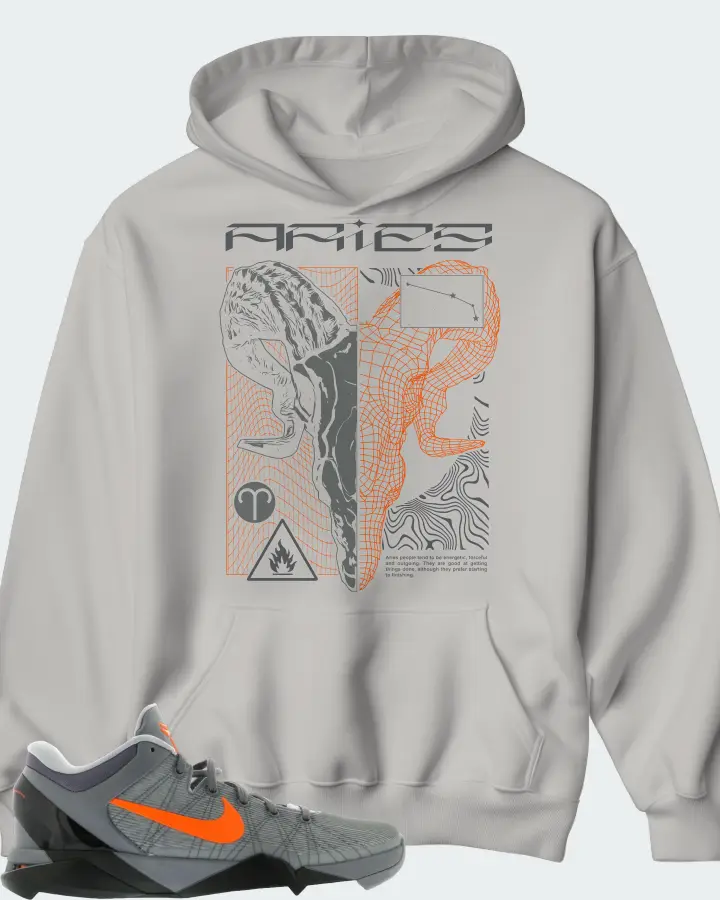 Hoodie in Grey