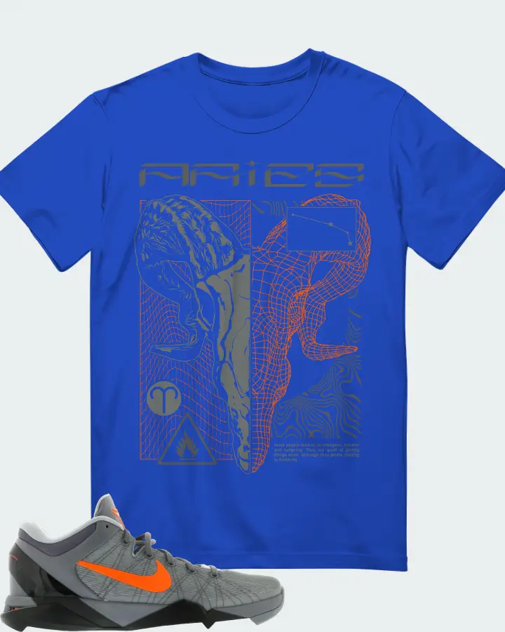 T-Shirt in Royal Blue