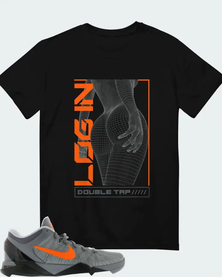 Nike Kobe 7 Sneaker Matching Black Gildan T-Shirt (LOGIN) - View 1