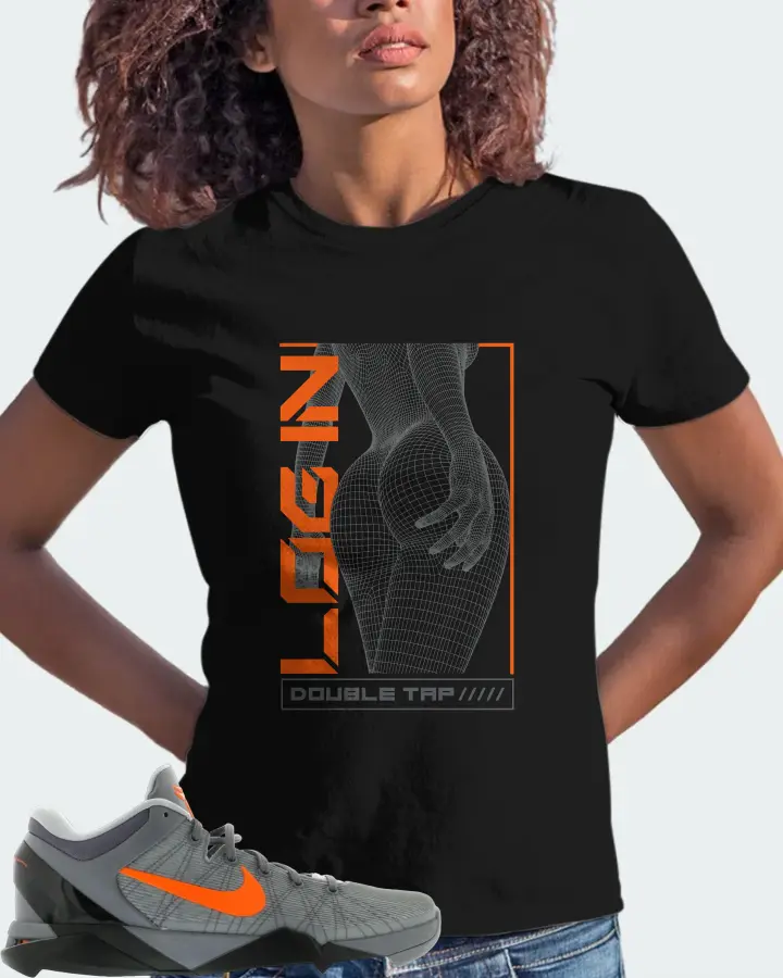 Nike Kobe 7 Sneaker Matching Black Gildan T-Shirt (LOGIN) - View 3