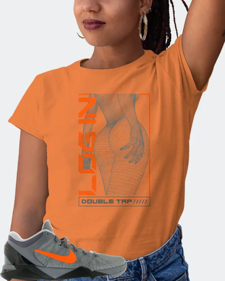 Nike Kobe 7 Sneaker Matching Burnt Orange T-Shirt (LOGIN) - View 5