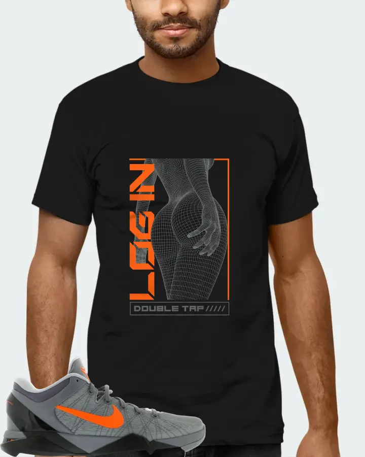 Nike Kobe 7 Sneaker Matching Black Gildan T-Shirt (LOGIN) - View 6