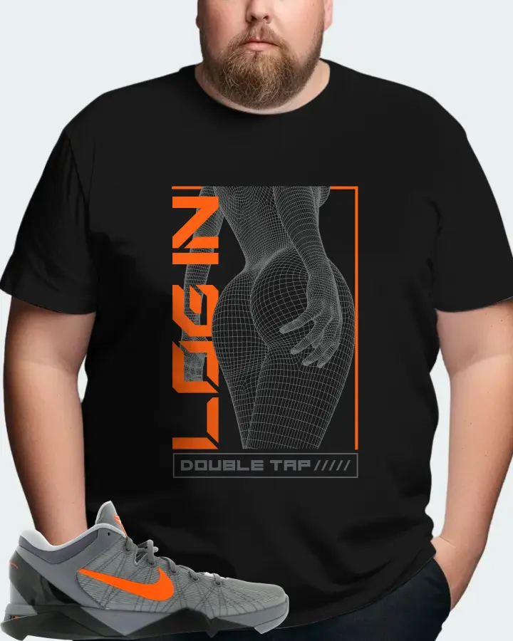 Nike Kobe 7 Sneaker Matching Black Gildan T-Shirt (LOGIN) - View 8