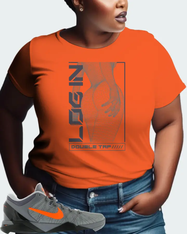 Nike Kobe 7 Sneaker Matching Orange T-Shirt (LOGIN) - View 9