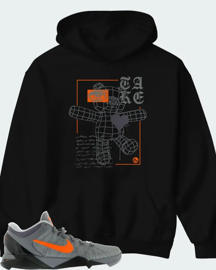 Hoodie in Black
