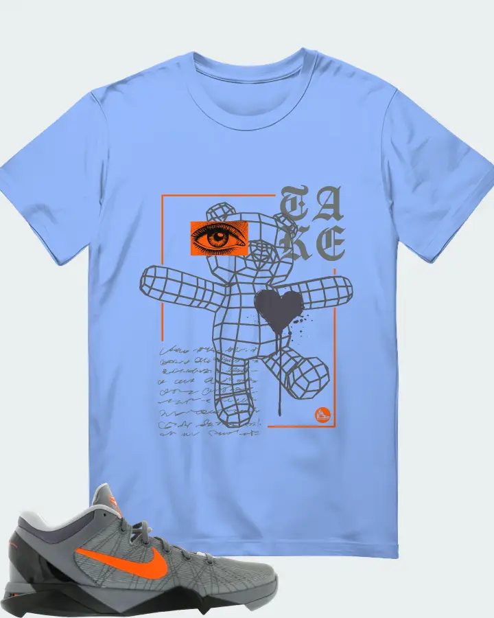 T-Shirt in Carolina Blue