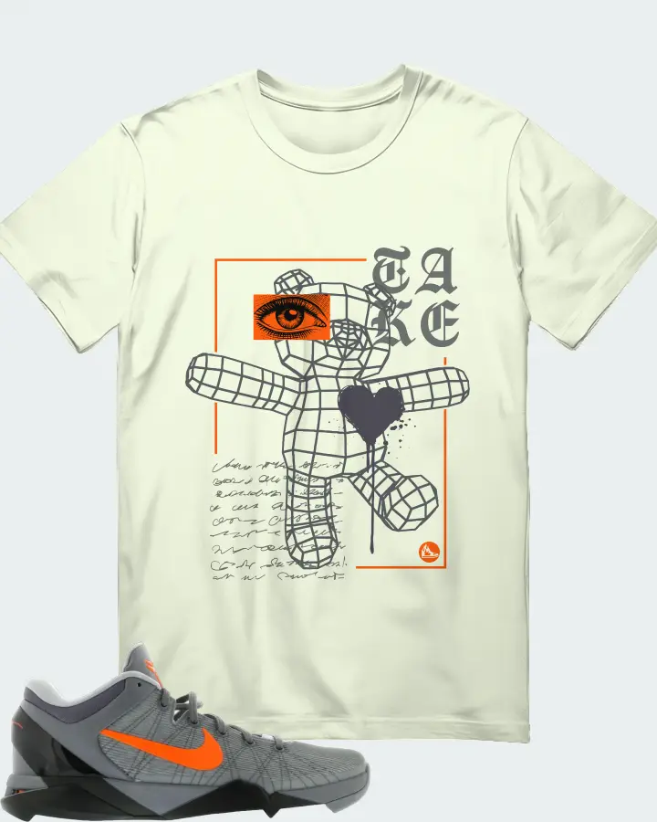 Nike Kobe 7 Sneaker Matching Citron Gildan T-Shirt (TAKE) - View 1
