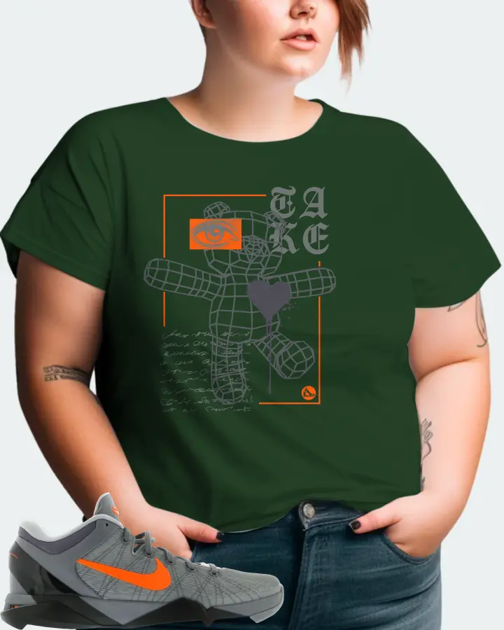 Nike Kobe 7 Sneaker Matching Forest T-Shirt (TAKE) - View 11