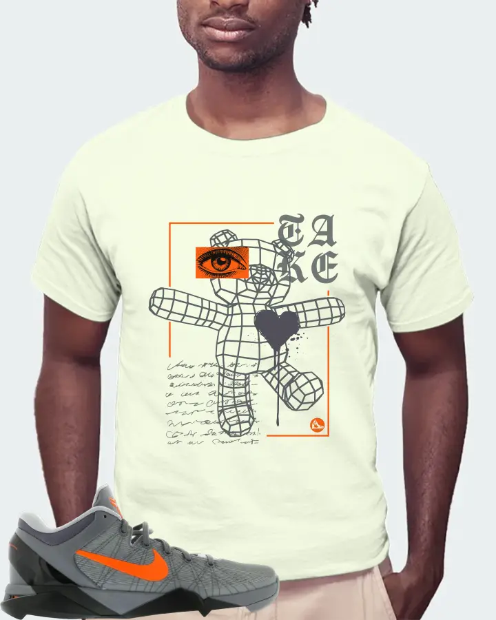 Nike Kobe 7 Sneaker Matching Citron Gildan T-Shirt (TAKE) - View 4