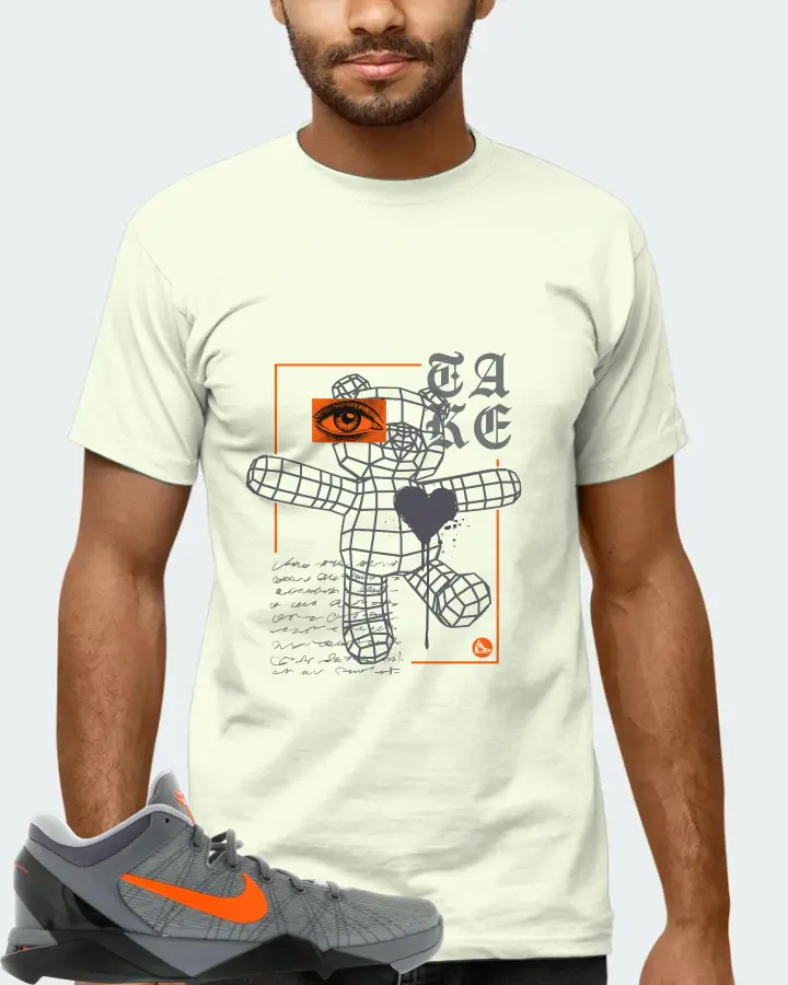 Nike Kobe 7 Sneaker Matching Citron Gildan T-Shirt (TAKE) - View 6