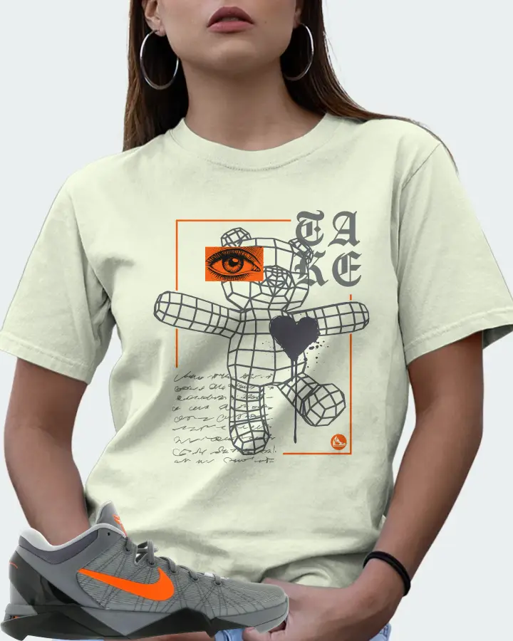 Nike Kobe 7 Sneaker Matching Citron Gildan T-Shirt (TAKE) - View 7
