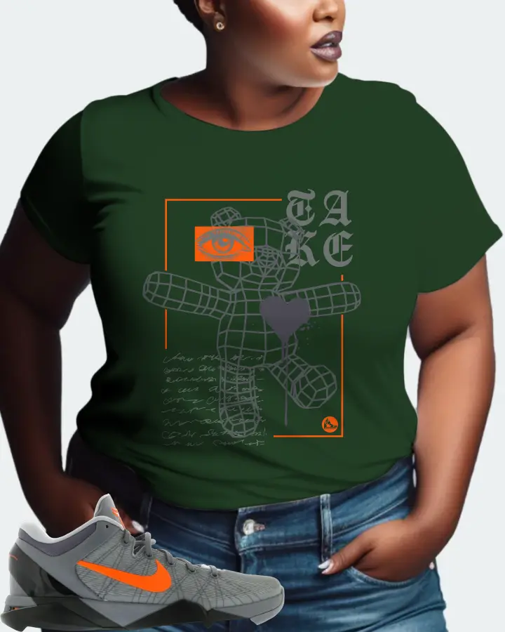 Nike Kobe 7 Sneaker Matching Forest T-Shirt (TAKE) - View 9