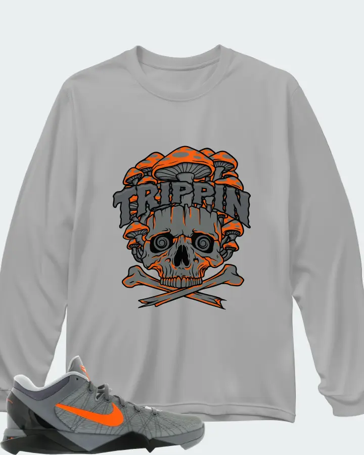 Long Sleeve T-Shirt in Grey