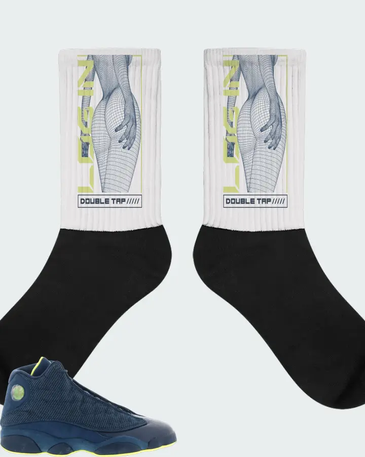 Socks in White