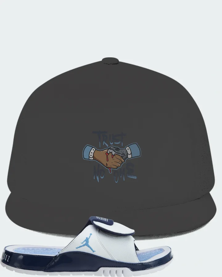 Jordan Hydro Xi Retro Sneaker Matching Dark Grey Hat - Trust No One
