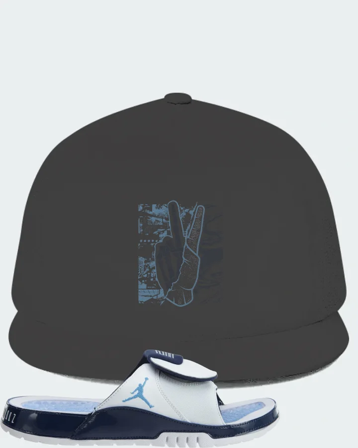 Jordan Hydro Xi Retro Sneaker Matching Dark Grey Hat - Peace of mind
