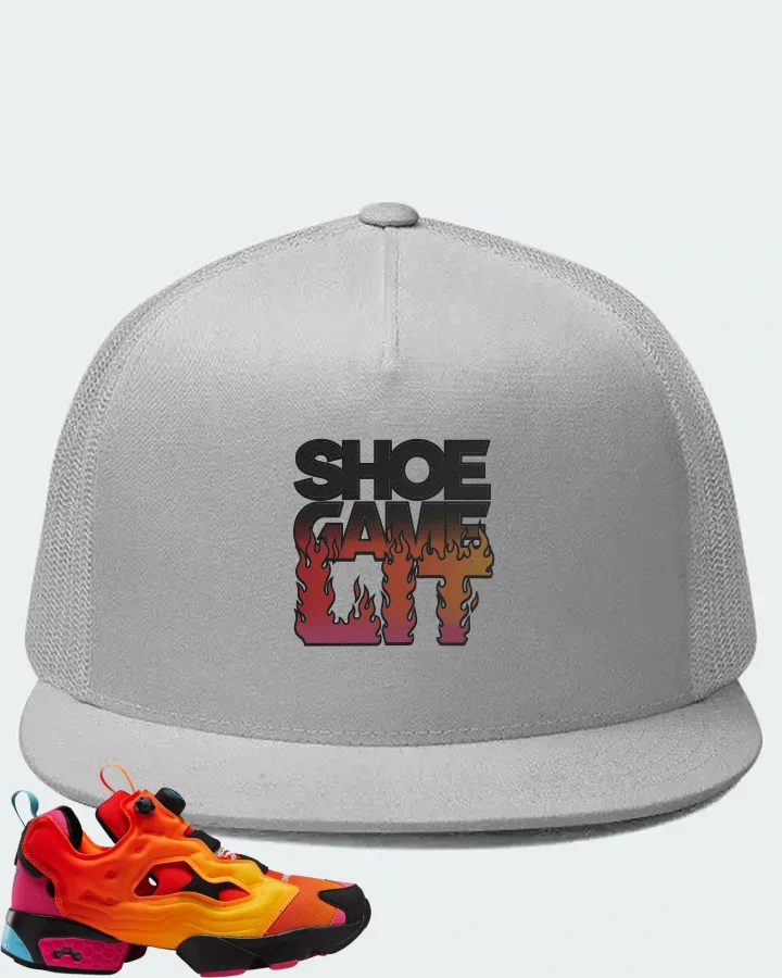 Reebok Instapump Fury Sneaker Matching White Hat - Shoe Game Lit Refreshed