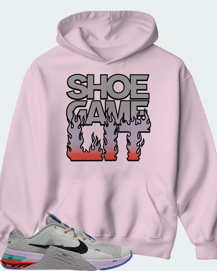 Nike Metcon 7 Sneaker Matching Pink Hoodie - Shoe Game Lit Refreshed