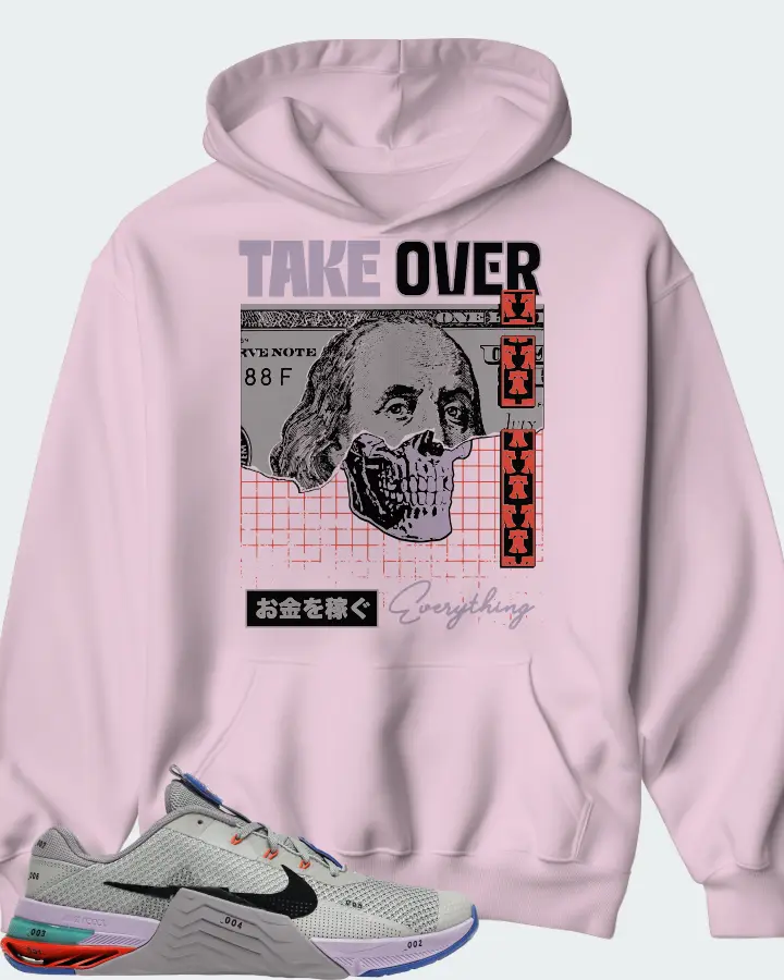 Nike Metcon 7 Sneaker Matching Pink Hoodie - Take Over