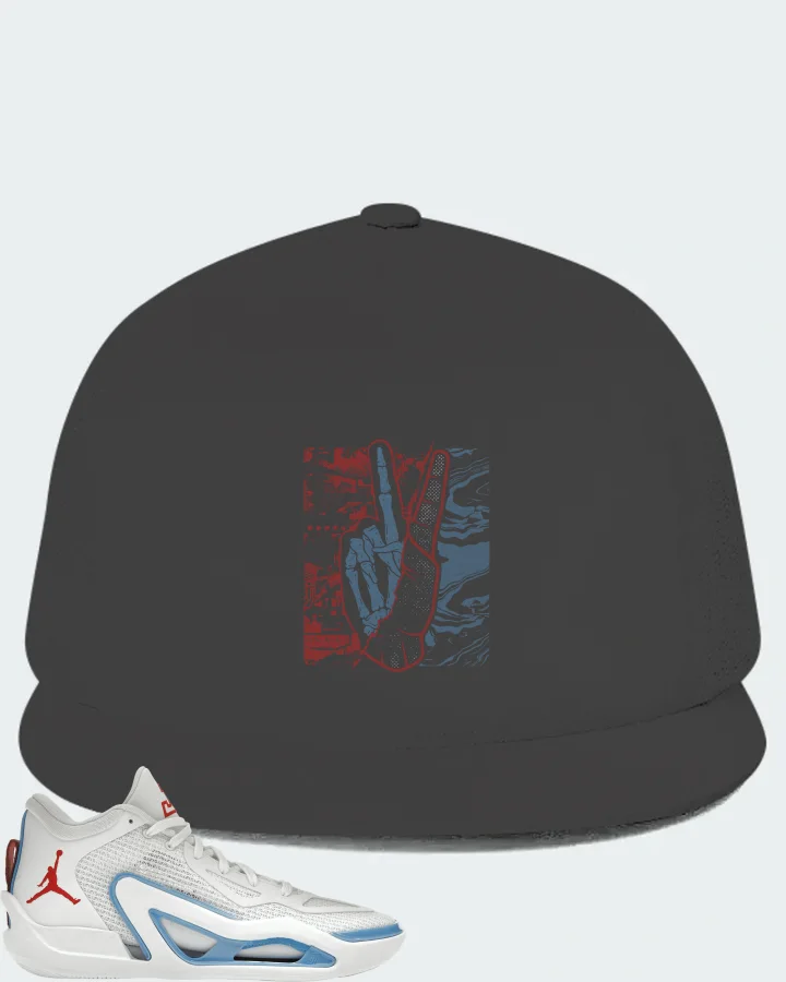 Jordan Tatum 1 Sneaker Matching Dark Grey Hat - Peace of mind