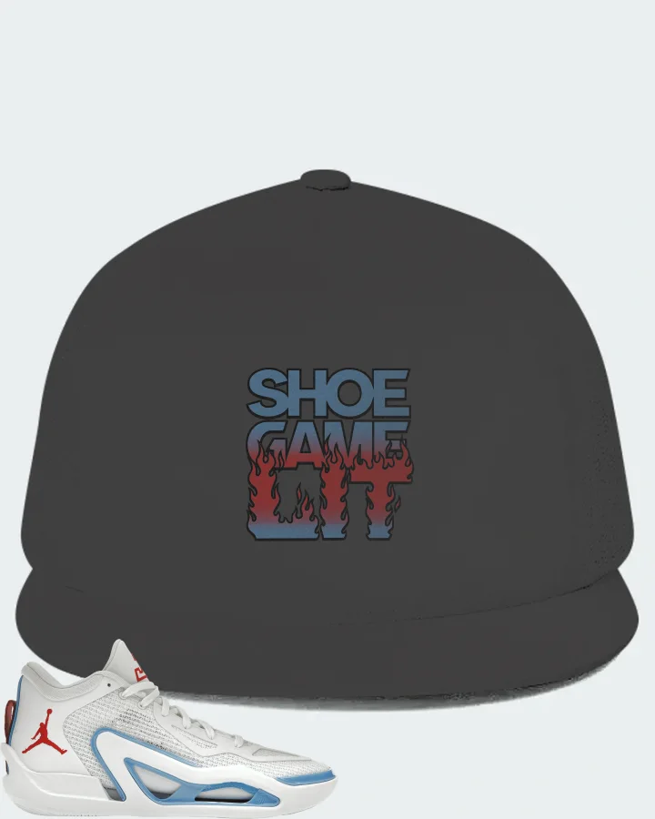 Jordan Tatum 1 Sneaker Matching Dark Grey Hat - Shoe Game Lit Refreshed