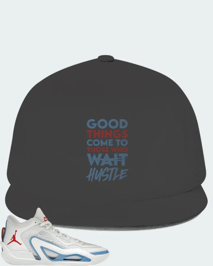 Jordan Tatum 1 Sneaker Matching Dark Grey Hat - Good Things Come
