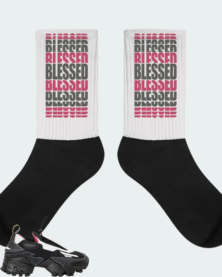 Reebok Experiment 4 Trail Fury Sneaker Matching White Socks - BLESSED Many Times