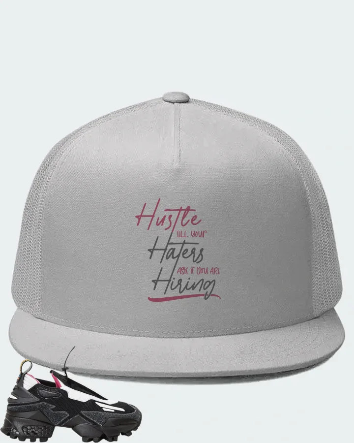 Reebok Experiment 4 Trail Fury Sneaker Matching White Hat - HUSTLE TILL YOUR HATERS ASK