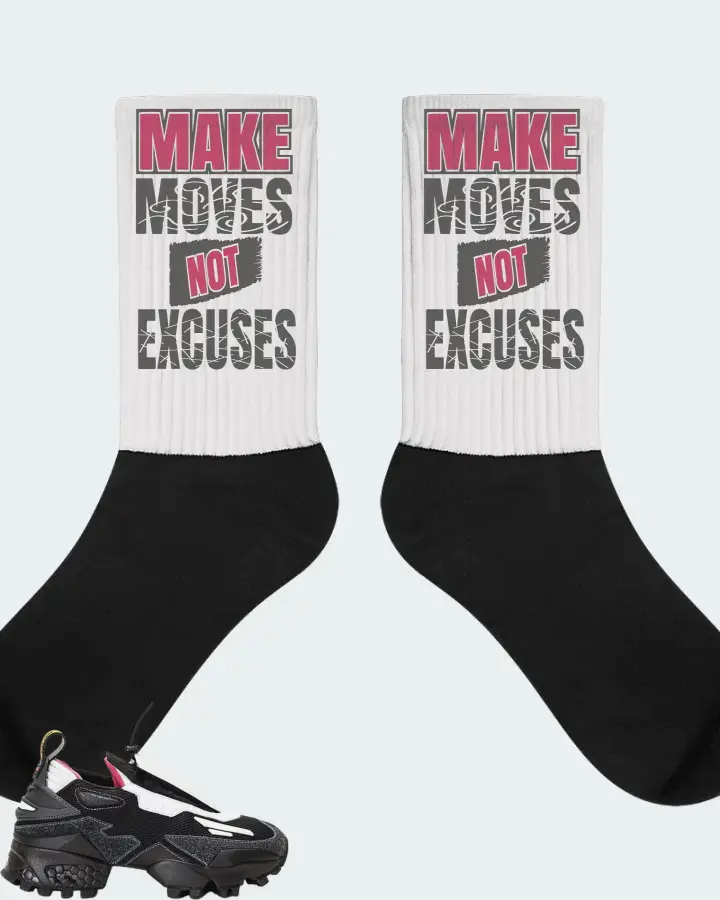 Reebok Experiment 4 Trail Fury Sneaker Matching White Socks - Make Moves Not Excuses