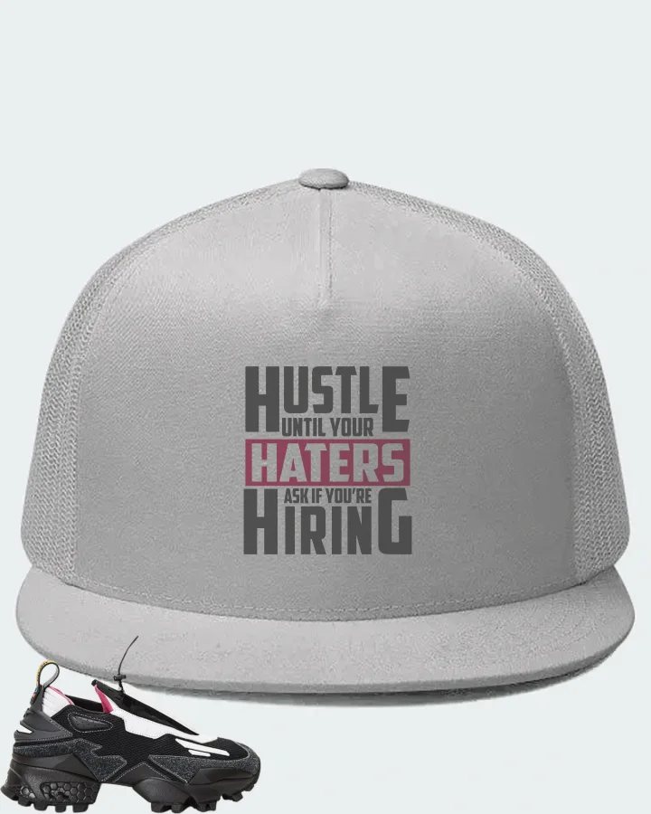 Reebok Experiment 4 Trail Fury Sneaker Matching White Hat - HUSTLE UNTIL YOUR HATERS