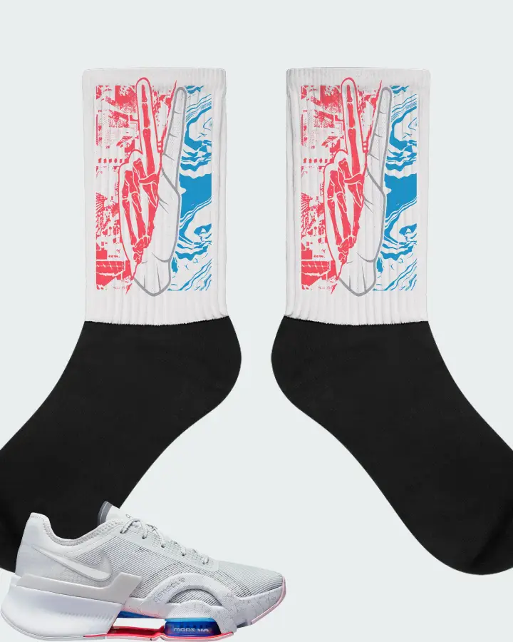 Nike Air Zoom SuperRep 3 Sneaker Matching White Socks - Peace of mind