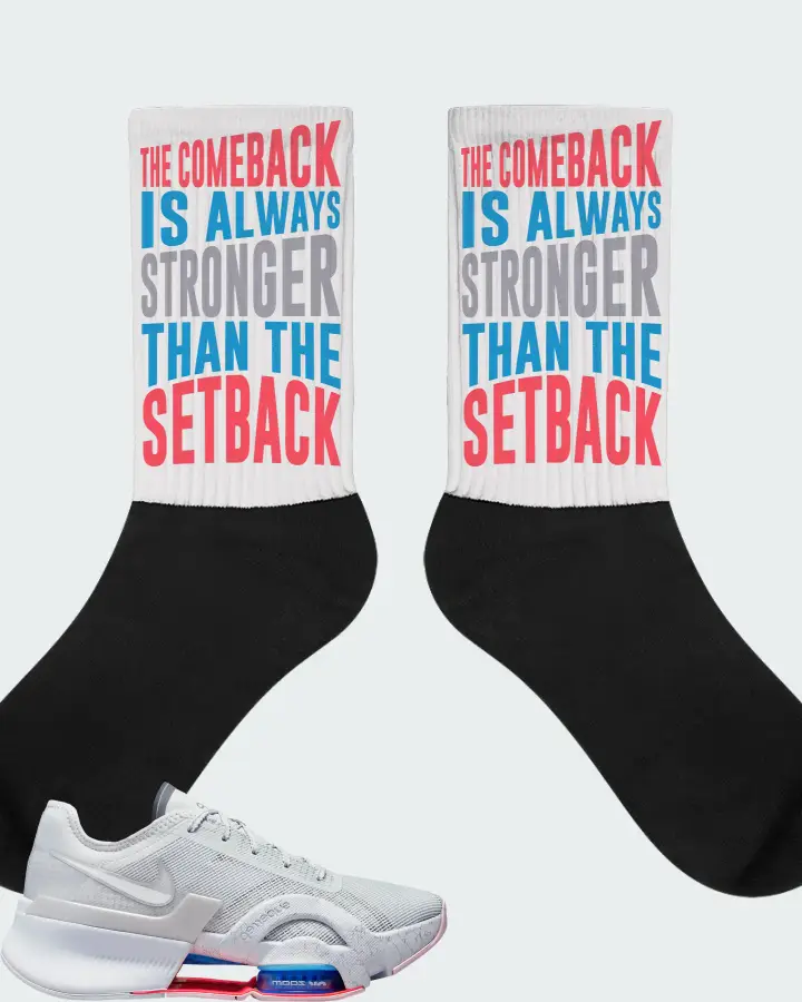 Nike Air Zoom SuperRep 3 Sneaker Matching White Socks - The Comeback