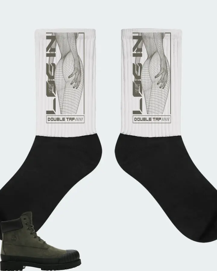 Socks in White