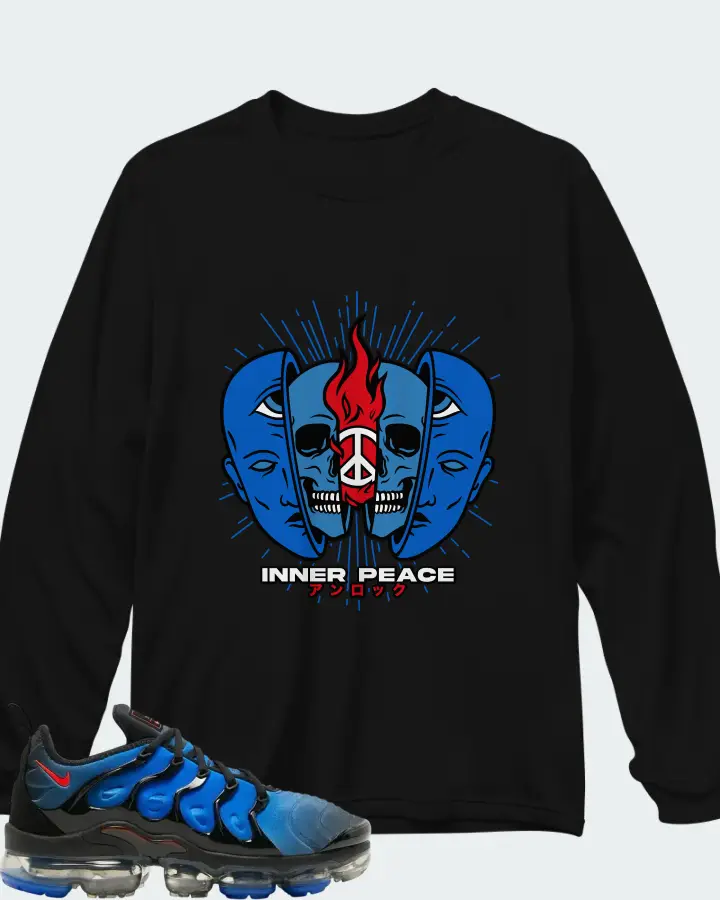 Nike Air VaporMax Plus  Knicks  Matching Long Sleeve T-Shirt