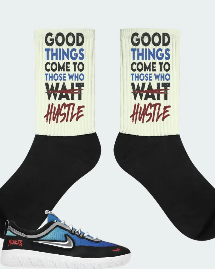 Nike SB Nyjah Free 2 Premium Sneaker Matching Citron Socks - Good Things Come