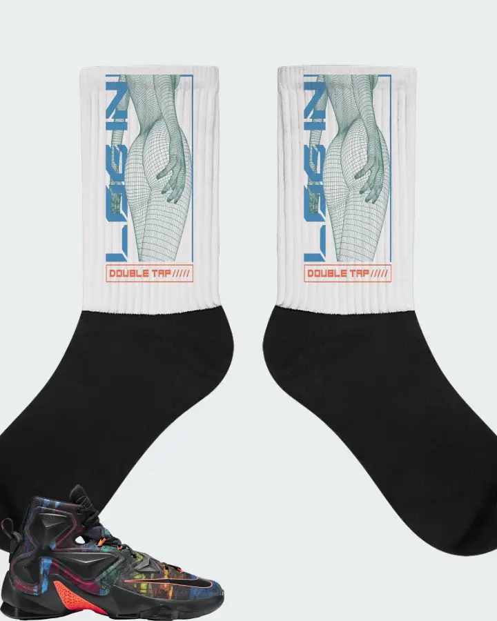 Socks in White