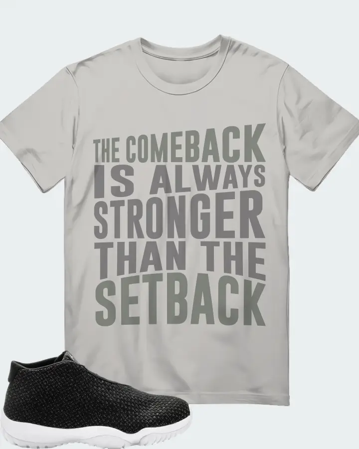 Jordan Future  Sneaker Matching Grey T-Shirt - The Comeback