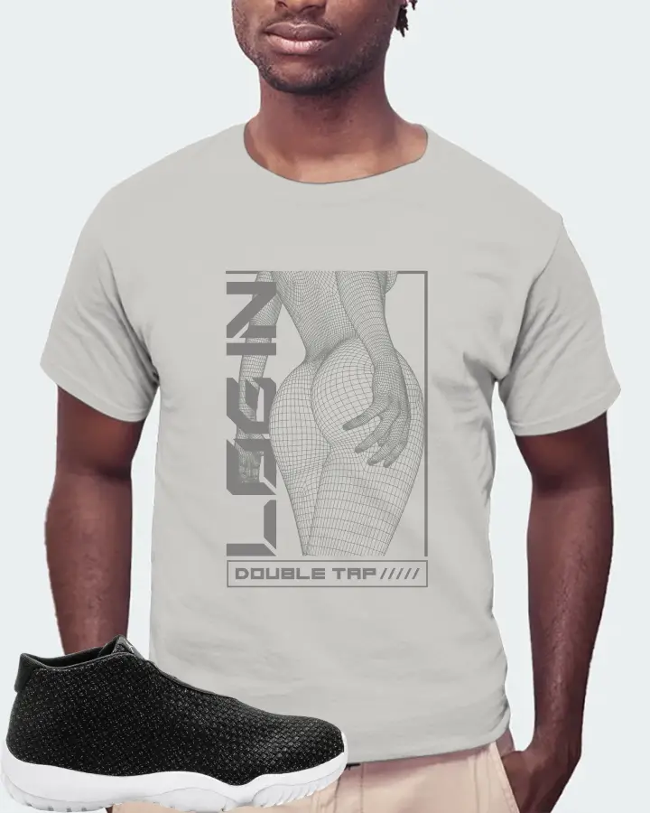 Jordan Future  Sneaker Matching Grey T-Shirt (LOGIN) - View 4