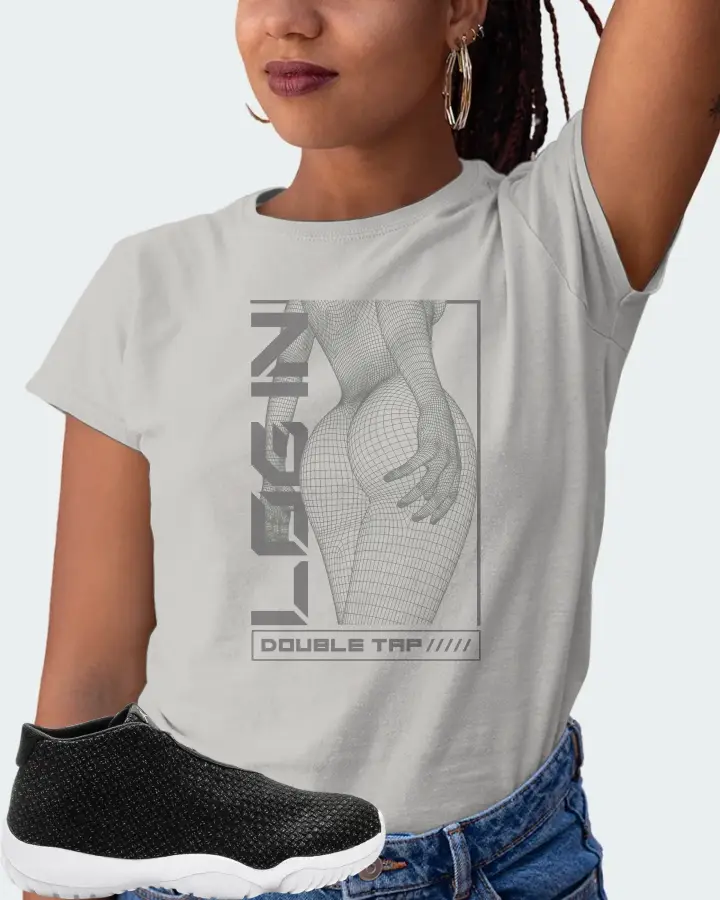 Jordan Future  Sneaker Matching Grey T-Shirt (LOGIN) - View 5
