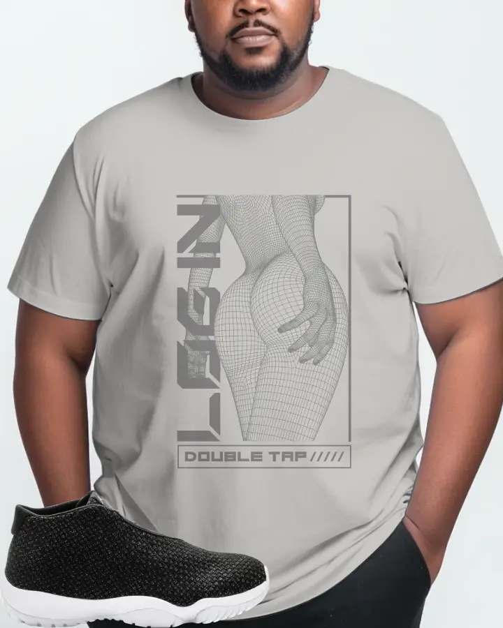 Jordan Future  Sneaker Matching Grey T-Shirt (LOGIN) - View 10