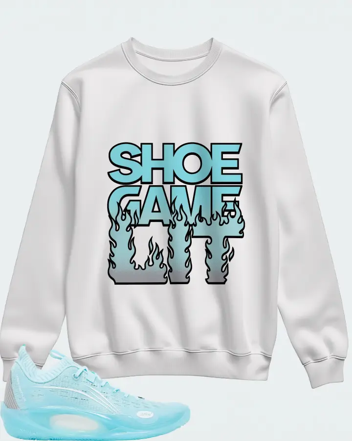 Li-Ning Wade 808 2 Ultra Sneaker Matching White Sweatshirt - Shoe Game Lit Refreshed